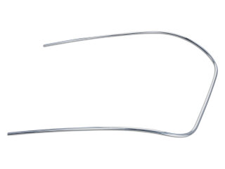 Parabrezza con cornice decorativa per PORSCHE 356 A B-T5 Coupe Cabrio DESTRA