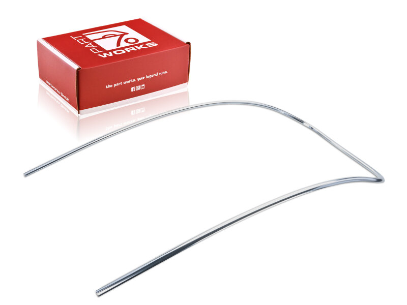 Cadre décoratif de lunette arrière pour PORSCHE 356 B-T6 C Coupé DROIT