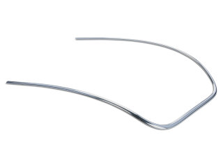 Sierlijst achterruit voor PORSCHE 356 B-T6 C Coup&eacute; RECHTS