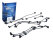 Ignition cable set for PORSCHE 928 4.7 S 928S 84-86