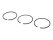 1x aros de pistón para PORSCHE 964 3.6 Carrera juego turbo GOETZE