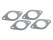 4 juntas de colector de escape para PORSCHE 944 hasta el 85 928 4.5 4.7 REINZ