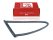 Triangular window seal for PORSCHE 911 Carrera 2.7 74-77 REAR RIGHT