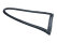 Joint de vitre triangulaire pour PORSCHE 911 3.2 87- 964 ARRIÈRE GAUCHE 96454303502