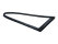 Joint de vitre triangulaire pour PORSCHE 911 3.2 87- 964 ARRIÈRE DROIT 96454303602