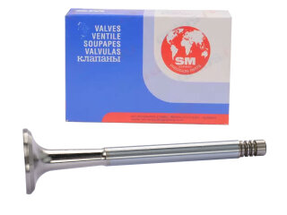 1x soupape déchappement pour PORSCHE 912 1.6 356 C...