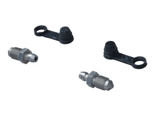 2 pin&ccedil;as de freio com v&aacute;lvula de sangria para PORSCHE 911 964 993 996 997 986 987 944 955