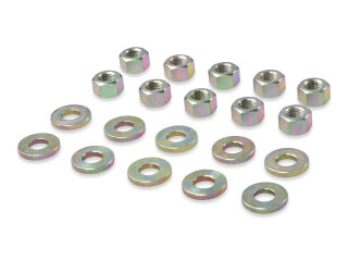 10x cilinderkopmoer + sluitring voor PORSCHE 924S 944 928 968 SET
