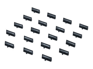 19x Clips Zierrahmen f&uuml;r PORSCHE 914 Frontscheibe Scheibenrahmen 91454192110