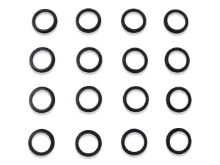 16x an&eacute;is de veda&ccedil;&atilde;o tubo de tucho para PORSCHE 356 1300 1500 1600 912 veda&ccedil;&otilde;es O-ring