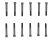 12x Viti per albero bilanciere per PORSCHE 911 F/G SC 930 964 PCG06700800