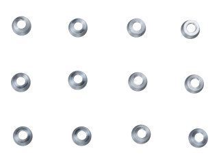 12 bagues de culbuteur pour PORSCHE 911 F/G SC 930 964...