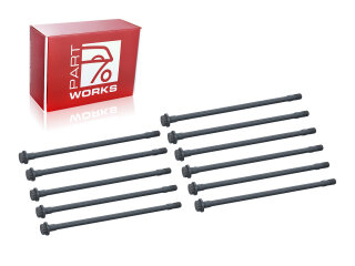 11x crankcase screws for PORSCHE 964 Carrera 993 996...