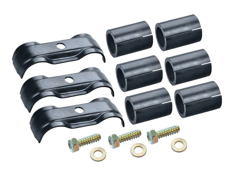 3x Oil Line Brackets for PORSCHE 911 G SC 930 74-86 + Rubber Inserts/Screws