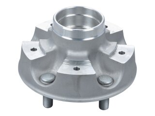 1x buje de rueda para PORSCHE 356 C 911 F 2.0 912 hasta -67 SWB DELANTERO + tornillos de rueda