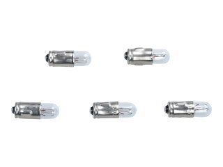 5 ampoules pour éclairage de compteur de vitesse...