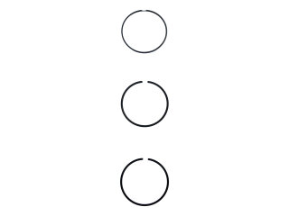 6x fasce elastiche per PORSCHE 911 2.7 Carrera 911S set fasce elastiche 91110395600