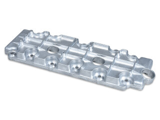 Valve cover for PORSCHE 964 Carrera, cast aluminum, lower, OE style