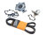 Water pump + V-belt + thermostat for PORSCHE 996 Boxster 986 without air conditioning