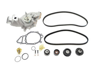 Wasserpumpe + Zahnriemen + Laufrollen f&uuml;r PORSCHE 944 turbo 951 ab 87- SET LC