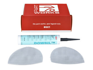 Lente do farol para PORSCHE 996 Boxster 986 - Reparo de Lentes (E+D)