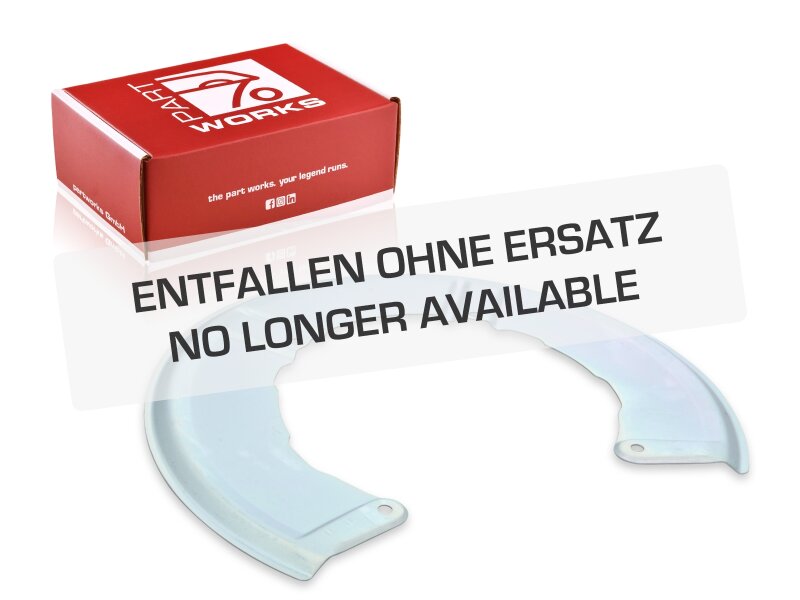 Protezione antipolvere per freni solo per PORSCHE 993...