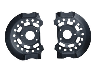 Protezione antipolvere freni per PORSCHE 930 3.3 turbo 3.2 WTL ANTERIORE SINISTRO+DX 93035180300