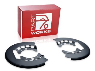 2 protectores antipolvo para frenos PORSCHE 930 turbo 911...