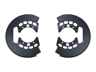 2x Brake Dust Shields for PORSCHE 930 turbo 911 WTL REAR...