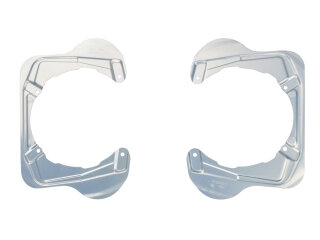 2x Brake Dust Shields for PORSCHE 993 from 95- Rear Backing Plate L+R 99335280102