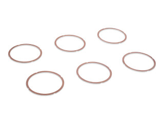 6 guarnizioni base cilindro per PORSCHE 911 Carrera 2.7...