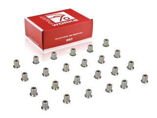 Set 24 dadi testata per PORSCHE 964 turbo 3.3 Carrera 993 272 CV