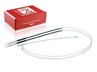 3 cables de freno de mano para PORSCHE 356 A/B (cables...