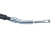 3 cavi freno a mano per PORSCHE 356 A/B Cavi Bowden 64424208 / 64424238