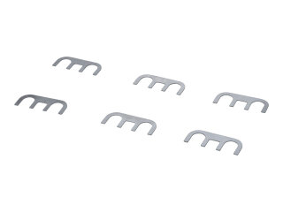 6x Placas de Fixa&ccedil;&atilde;o + Parafusos para Diferencial PORSCHE 911 F/G SC 930 924