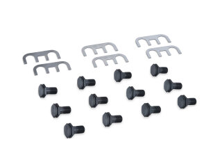 6x ロックプレート + ネジ ディファレンシャル PORSCHE 911 F/G SC 930 924用