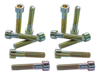 12x schroef + ringen aandrijfas voor PORSCHE 911 G 3.2...