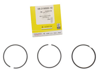 6x segments de piston pour PORSCHE 911 2.2 T E -71 jeu de...