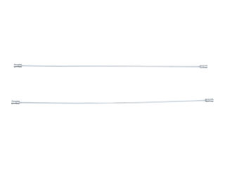 PORSCHE 911 F/G -74 912用ヒーターフラップケーブル 2本、ガイド+プルワイヤー