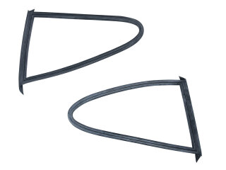 Juntas triangulares para ventanas de PORSCHE 911 Carrera 2.7 74-77 TRASERAS IZQUIERDA + DERECHA