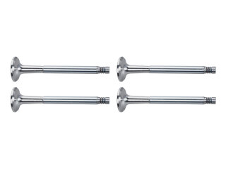 4x exhaust valve for PORSCHE 912 1.6 356 C 1600 SM 61610540650 SET