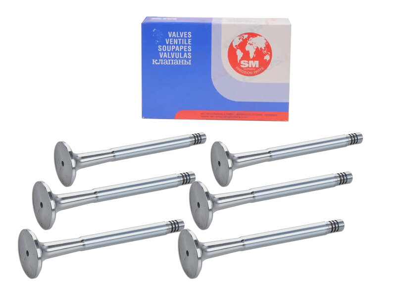 6x uitlaatklep voor PORSCHE 911 2.0 SM 90110540850 SET