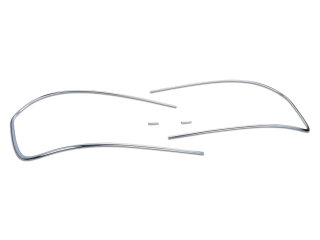 Marco decorativo de parabrisas para PORSCHE 356 A B-T5...