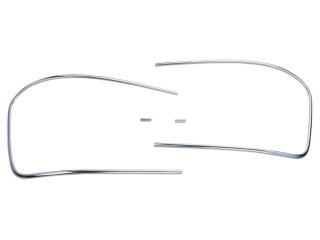 P&aacute;ra-brisa com moldura decorativa para PORSCHE 356 A B-T5 Coupe Cabrio SET