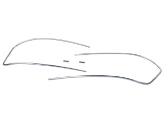 Cadre d&eacute;coratif de pare-brise pour PORSCHE 356 B-T6 C Coup&eacute; SET