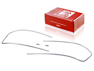 Parabrezza con cornice decorativa per PORSCHE 356 B-T6 C...