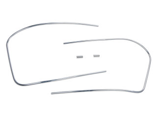 Parabrezza con cornice decorativa per PORSCHE 356 B-T6 C Coup&eacute; SET
