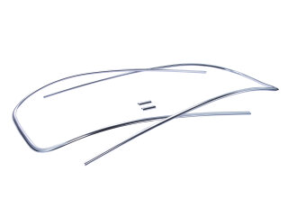 P&aacute;ra-brisa com moldura decorativa para PORSCHE 356 B-T6 C SC Cabrio SET