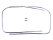 Parabrezza con cornice decorativa per PORSCHE 356 B-T6 C SC Cabrio SET