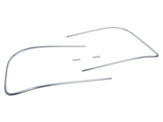 Decorative frame rear window for PORSCHE 356 A B-T5 Coupe...